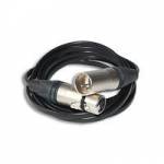Hawk-Woods LD-4S (LD4S) XLR 4-pin Male to XLR 4-pin Female - 3m length Hawk-Woods LD-4S (LD4S) XLR 4-pin Male to XLR 4-pin Female - 3m length